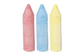 Utendørsleker - Toi-Toys Sidewalk chalk XXL color 3 pcs. - 61043A