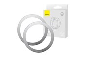 Mobil - Andre tilbehør - Baseus Halo Magnetic Ring for phones MagSafe (Silver) - PCCH000012