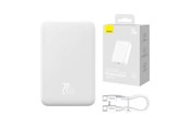 Nødlader - Baseus Powerbank Magnetic Mini 20000mAh 20W MagSafe (white) Nødlader - Hvit - 20000 mAh - PPCX150002