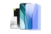 Mobil - Beskyttelsesglass - Baseus Tempered Glass Anti-blue light 0.3mm for iPhone 14/13/13 Pro (2pcs) - SGBL080002