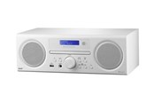 DAB, nettverks- og klokkeradio - Scansonic DA310 DAB+ m. CD og Bluetooth - HVID - DAB/DAB+/FM - Hvit - DA310hvid