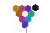 Smarthus - Nanoleaf Hexagons Ultra Black Edition Starter Kit (9 Panels) - NL42-0102HX-9PK