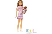 Dukker, Bamser & Utstyr - Barbie Skipper Babysitter (Two-tone Hair Doll with Baby Doll) - 0194735098293