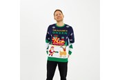 Julegensere - Jule-Sweaters - The Electric Christmas Sweater - M - 5740009921122