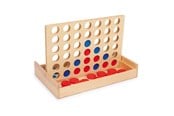 Leketøy - Small Foot - Four in a Line Travel Game Wood - 3460