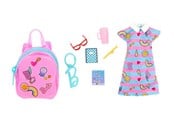 Dukker, Bamser & Utstyr - Barbie Deluxe Bag With School Outfit And themed Accessories - HJT42/HJT44