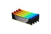 RAM - Kingston Fury Renegade RGB DDR4-3200 C16 QC - 32GB - KF432C16RB2AK4/32