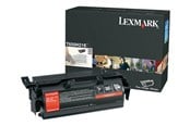 Printertilbehør blekk/toner - Lexmark - High Yield - black - original - toner cartridge - LCCP - Laser toner Svart - T650H21E