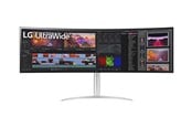 Skjerm - 49" LG UltraWide 49WQ95C-W - 5120x1440 - 144Hz - Nano IPS - 90W USB HUB - KVM Switch - 49WQ95C-W