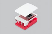 Kabinett - Raspberry Pi 5 Case - Red/White - Kabinett - Raspberry Pi - Hvit - SC1159