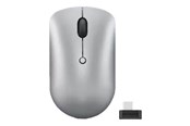 Mus - Lenovo - mouse - compact - 2.4 GHz - cloud grey - Mus - Optisk - 4 - Grå - GY51D20869