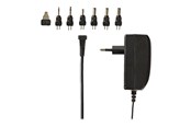 Mobil - Adaptere og ladere - Nedis Universal AC Power Adapter - 24 W | 9 - 24 V DC | 1.80 m | 1.0 A - 1.5 A A | 6 plug(s) - ACPA003