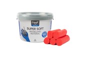 Kreative leker - Creall Supersoft clay Red 1750gr. - 25011