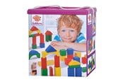 Byggesett - Eichhorn Wooden Colored Blocks 100dlg. - 100010171