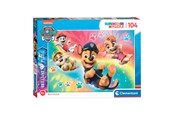 Puslespill - Clementoni Brilliant Jigsaw Puzzle Paw Patrol 104st. Gulv - 20190