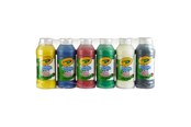 Kreative leker - Crayola Finger Paint Washable 6 Colors - 256315