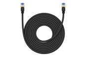 Nettverkskabel - Braided network cable cat.7 Baseus Ethernet RJ45 10Gbps 10m (black) - B0013320B111-07