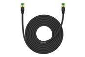 Nettverkskabel - Braided network cable cat.8 Baseus Ethernet RJ45 40Gbps 8m (black) - B0013320C111-06