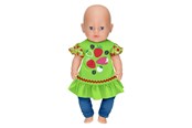 Dukker, Bamser & Utstyr - Dolly Moda Dress+Leggings Strawberry 43cm - 871263