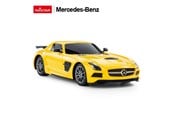 Fjernstyrt - RASTAR R/C 1:18 Mercedes-Benz SLS AMG Yellow - 54100