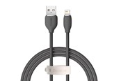 USB - Baseus Jelly cable USB to Lightning 2.4A 1.2m (black) - CAGD000001