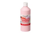 Kreative leker - Creall School paint Pastel red 500 ml - 30094