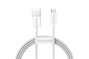 USB - Baseus Superior Series Cable USB to micro USB 2A 1m (white) - CAMYS-02