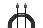 USB - Baseus Superior Series Cable USB-C to USB-C 100W 2m (black) - CATYS-C01