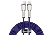 USB - Baseus USB-C cable for Lightning  Cafule PD 20W 1m (purple) - CATLJK-A05