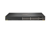 Switch/splitter - Hewlett Packard Enterprise HPE Aruba Networking CX 6200F 24G Class 4 PoE 4SFP 370W Switch - S0M82A#ABB