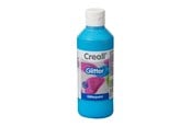 Kreative leker - Creall Glitter Paint Blue 250ml - 01208