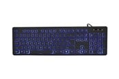 Tastatur - Gembird - keyboard - QWERTY - US - black - Tastatur - Amerikansk Engelsk - Svart - KB-UML3-02