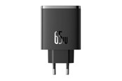 Mobil - Adaptere og ladere - Baseus Wall charger  OS-Cube Pro 2xUSB-C + USB 65W (black) - P10152301113-00