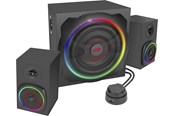 Høyttalere - PC - Speed-Link GRAVITY RGB 2.1 Subwoofer System - Black - 2.1 kanaler - Svart - SL-830105-BK