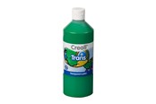 Kreative leker - Creall Transparent Paint Green 500ml - 23026