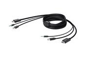 KVM-kabel - Belkin Secure KVM Combo Cable - F1D9019B10T