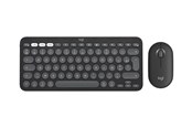 Tastatur - Logitech Pebble 2 Combo for Mac - Tastatur & Mussett - Tysk - Grå - 920-012208