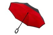 Fritid & Reise - Impliva RU-6 Inside Out Umbrella 107 cm - Red - RU-6-PMS BLACK 6C/PMS 199C