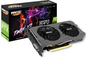 Grafikkort - Inno3D GeForce RTX 3050 Twin X2 V2 - 8GB GDDR6 RAM - Grafikkort - N30502-08D6-1711VA41