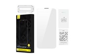 Mobil - Beskyttelsesglass - Baseus Tempered Glass  0.4mm Iphone 13 Pro Max/14 Plus + cleaning kit - SGKN030702