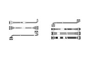 Diverse kabel - Lenovo storage cable kit - 4X97A85179