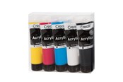 Kreative leker - Creall Studio Acrylic paint 5x120ml - 33800