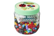 Kreative leker - Hama Fuse Bead Set Maxi - Square and Heart 400 pcs. - 8792