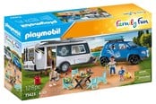 Playmobil - Playmobil Family Fun - Campingvogn med bil - 71423