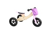 Utendørsleker - Small Foot - Wooden Tricycle and Balance Bike 2in1 - 11611