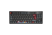 Tastatur - Montech MKey TKL Darkness - Gateron G Pro 2.0 Yellow - Gamingtastatur - Uten numpad - Nordisk - Svart - MK87DY-Nor