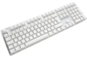 Tastatur - Ducky One 3 - Aura White Nordic - Fullsize - Cherry Blue - RGB - ND - Gamingtastatur - Nordisk - Hvit - DKON2108ST-CFIPDAWWWWC1