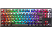 Tastatur - Ducky One 3 - Aura Black Nordic - TKL - Cherry Blu - Gamingtastatur - Nordisk - Svart - DKON2187ST-CFIPDABAAAC1