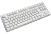 Tastatur - Ducky One 3 - Aura White Nordic - TKL - Gateron Baby Kangaroo - RGB - ND - Gamingtastatur - Nordisk - Hvit - DKON2187ST-KFIPDAWWWWC1