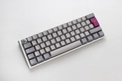 Tastatur - Ducky One 3 - Mist Nordic - Mini 60% - Cherry Blue - RGB - ND - Gamingtastatur - Nordisk - Grå - DKON2161ST-CFIPDMIWHHC2